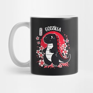 Godzilla Kawaii - T-Shirt and Accessories Mug